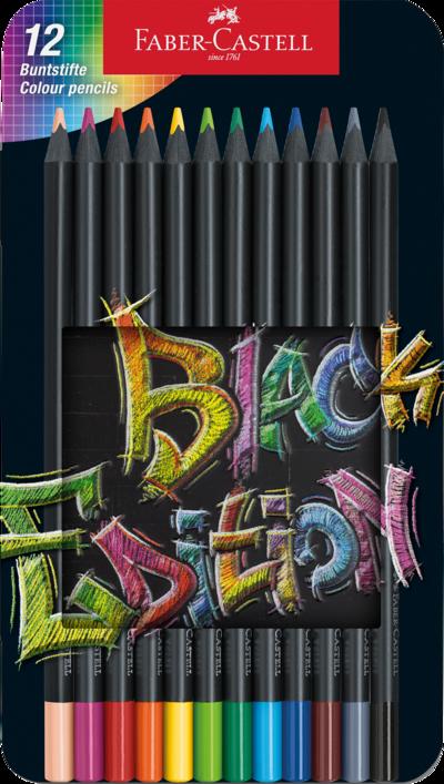 Black Edition Buntstifte 12er