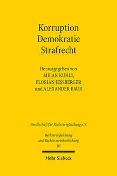 Korruption - Demokratie - Strafrecht