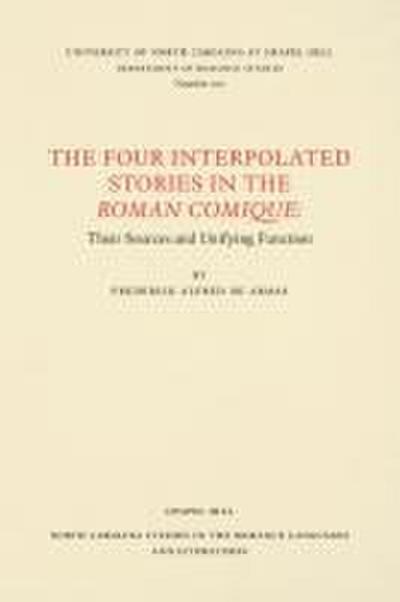 The Four Interpolated Stories in the Roman Comique