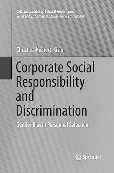 Corporate Social Responsibility and Discrimination
