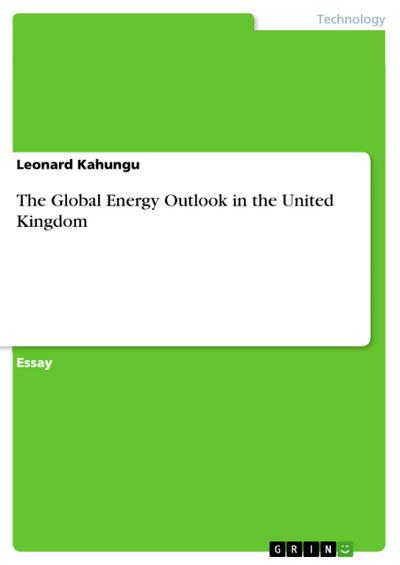 The Global Energy Outlook in the United Kingdom