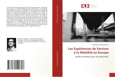 Les Expériences de Services à la Mobilité en Europe