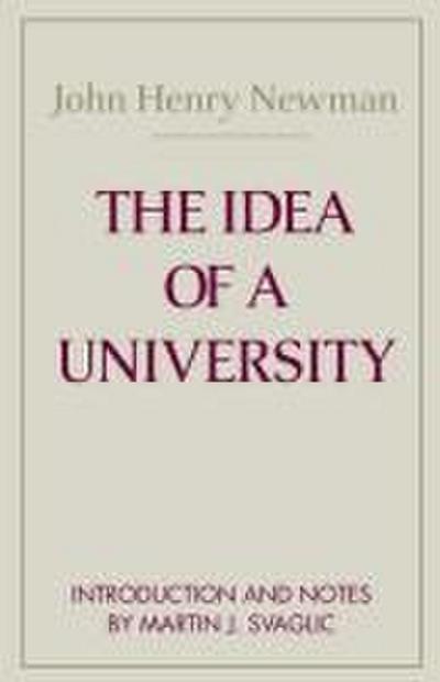 Idea of a University, The