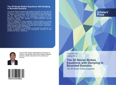 The 3D Navier-Stokes Equations with Damping in Bounded Domains