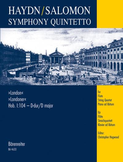 Symphony Quintetto für Flöte, Streichquartett und Klavier ad libitum