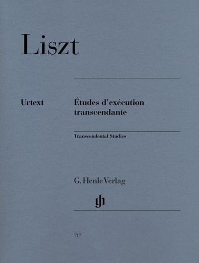 Liszt, Franz - Études d’exécution transcendante