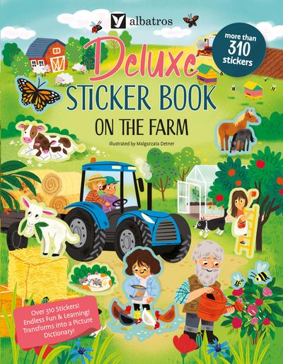 Deluxe Sticker Book: On the Farm