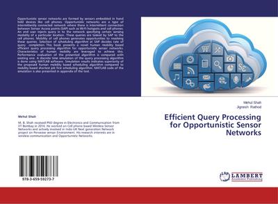 Efficient Query Processing for Opportunistic Sensor Networks