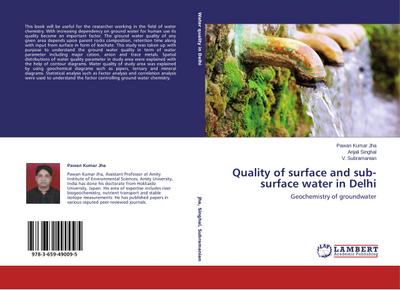 Quality of surface and sub-surface water in Delhi