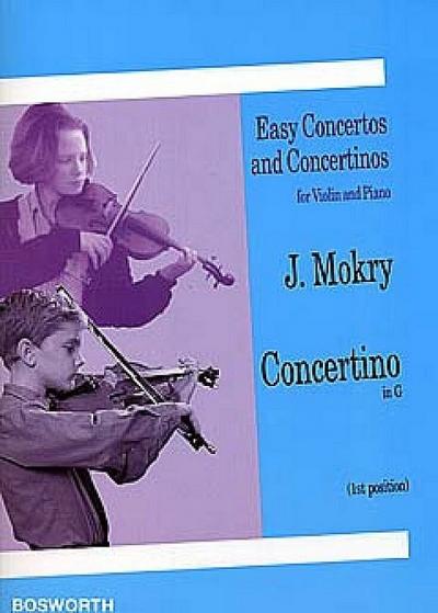 Concertino in G. Easy Concertos and Concertinos for Violin and Piano: 1st Position - Jiri Mokry