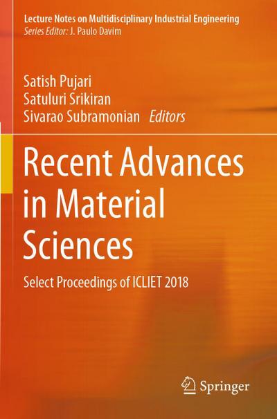 Recent Advances in Material Sciences