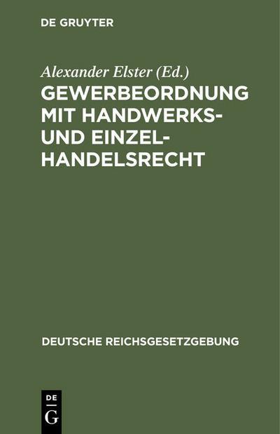 Gewerbeordnung