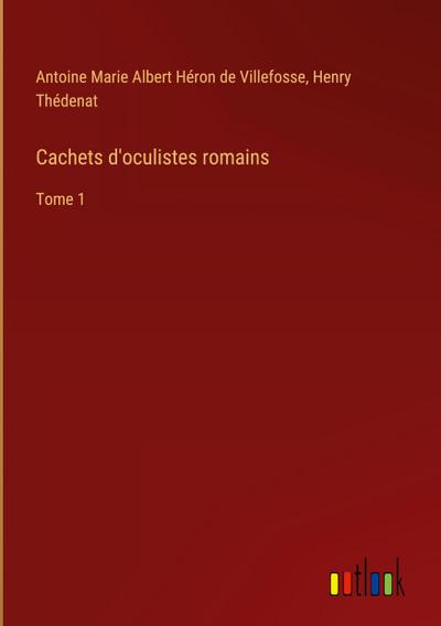 Cachets d’oculistes romains