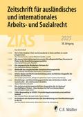 Zeitschrift für ausländisches und internationales 