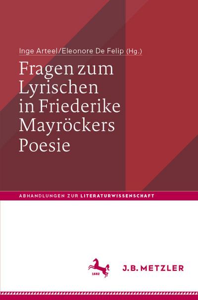 Fragen zum Lyrischen in Friederike Mayröckers Poesie