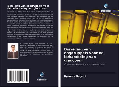 Bereiding van oogdruppels voor de behandeling van glaucoom