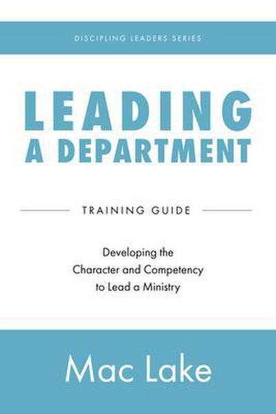 Leading a Department