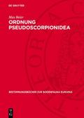 Ordnung Pseudoscorpionidea
