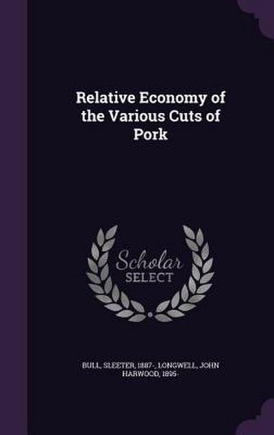 Relative Economy of the Various Cuts of Pork