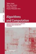 Algorithms and Computation