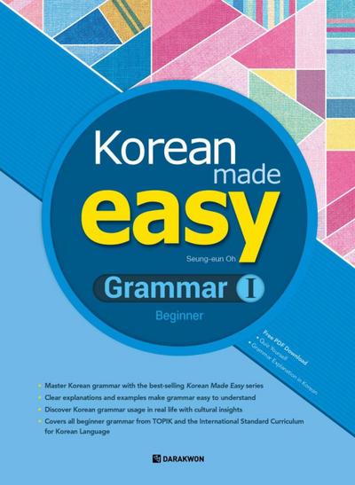Korean made easy Grammar 1 A1-A2