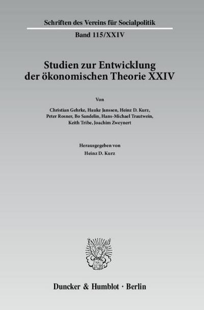 Wechselseitige Einflüsse zwischen dem deutschen wirtschaftswissenschaftlichen Denken und dem anderer europäischer Sprachräume