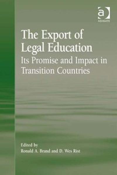Export of Legal Education
