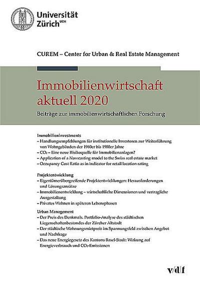 Immobilienwirtschaft aktuell 2020