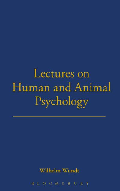 Lectures on Human and Animal Psychology (1892; English 1894)