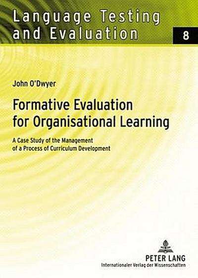 Formative Evaluation for Organisational Learning