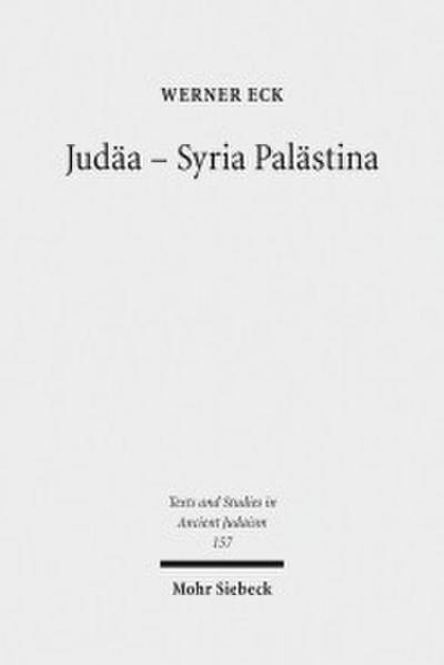 Judäa - Syria Palästina