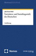Varietäten- und Soziolinguistik des Deutschen