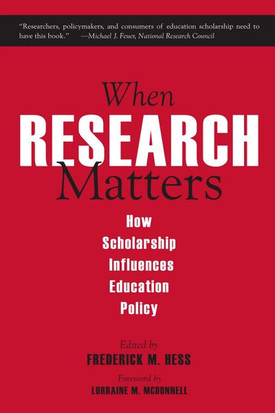 When Research Matters