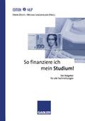 So finanziere ich mein Studium