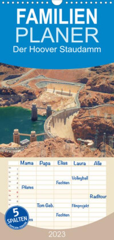 Familienplaner Der Hoover Staudamm (Wandkalender 2023 , 21 cm x 45 cm, hoch)