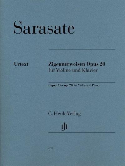 Zigeunerweisen op. 20 für Violine und Klavier 