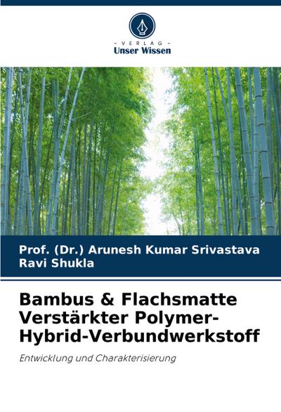 Bambus & Flachsmatte Verstärkter Polymer-Hybrid-Verbundwerkstoff