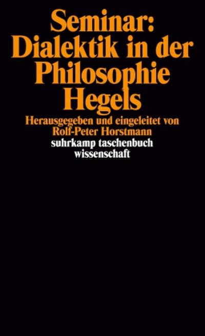 Seminar ’Dialektik in der Philosophie Hegels’