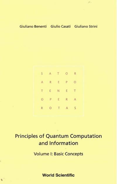 Principles Of Quantum Computation And Information - Volume I: Basic Concepts