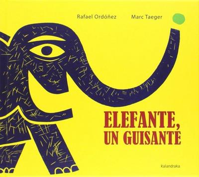 Elefante, un guisante