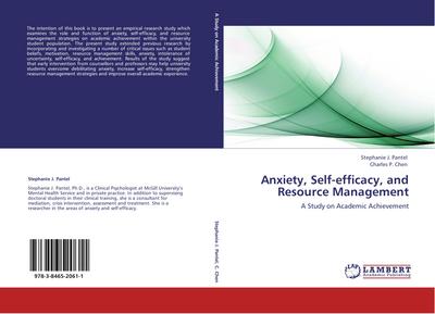 Anxiety, Self-efficacy, and Resource Management