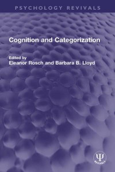 Cognition and Categorization