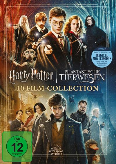Wizarding World - Jubiläums Col. (DVD) Magical Movie Modus 11Disc/10Filme+Bonus