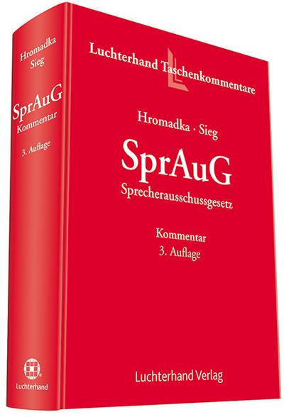 Kommentar zum Sprecherausschussgesetz