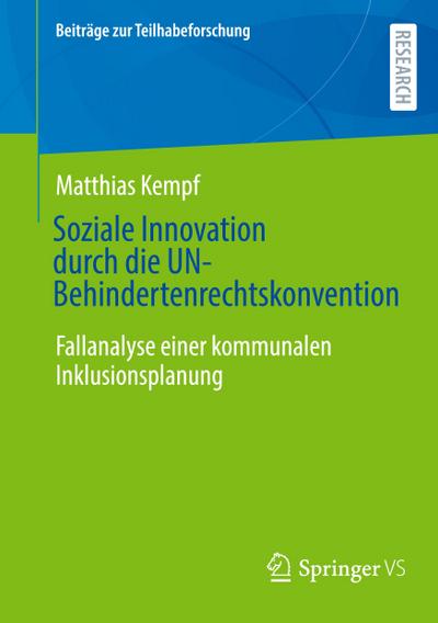Soziale Innovation durch die UN-Behindertenrechtskonvention