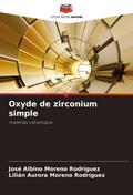 Oxyde de zirconium simple