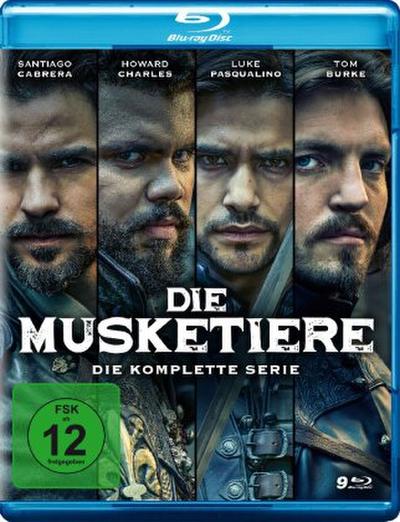 Die Musketiere - Die komplette Serie, 9 Blu-ray (Limited Edition)