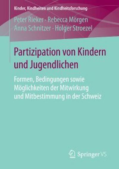 Partizipation von Kindern und Jugendlichen