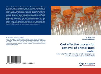 Cost effective process for removal of phenol from water