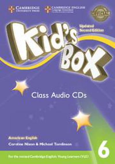 Kid’s Box Level 6 Class Audio CDs (4) American English